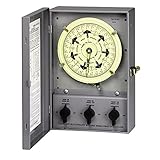Intermatic T51311BC Presets and Carryover 120-Volt 7-Day Mechanical Time Switch with Nema 1 Indoor C
