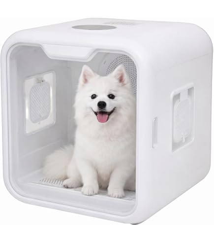 ホワイトペット用ドライヤー ドライルーム Amazon.co.jp: Shinyever ペットドライルーム ペットドライヤー