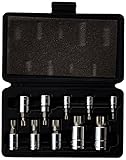 ATD Tools 13782 10-Piece Triple Square Spline Bit Socket Set [並行輸入品]