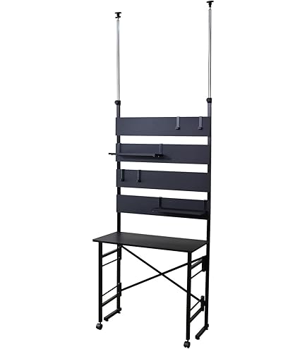 商品情報_突っ張り壁面折りたたみデスクラック | 山善の商品情報サイト