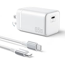 Amazon | 【2026年新登場】PD-充電器-65W USB-C 折り畳み MacBook-充電