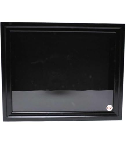 Amazon.co.jp: 【オールブラックUVカット】中型ドイツ型標本箱（黒