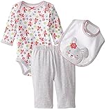 Best Beginnings Baby-Girls Newborn Rouge Pant Set Grey 6 Months [並行輸入品]