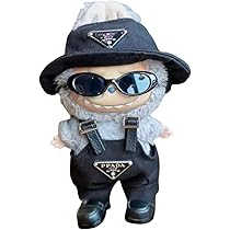 Amazon.co.jp: Labubu 服 Labubuぬいぐるみ 対応 手作り デニム