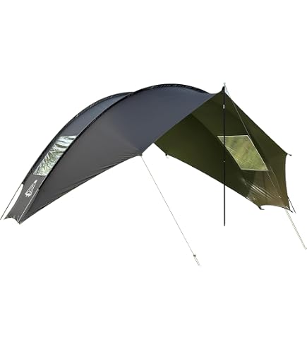 Amazon | MC タープ 大型TCシェード TCタープ 日よけ 大空間 サン