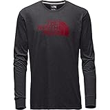 The North Face L / S Half DomeロゴTeeメンズ