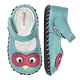 [ペディペド] pediped オリジナルズ Jazzie ジャジー - ファーストベビーシューズ　ピーコック L (18-24 mos) 【並行輸入】