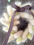 【ハンドメイド】ふわふわダグラスのリース