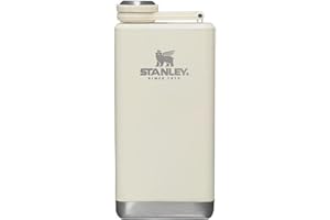 Stanley Legendary Classic Pre-Party Liquor and Spirit Flask - 8 ounce - Stainless Steel Pocket Friendly Flask