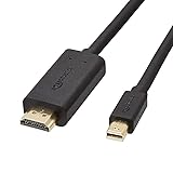 AmazonBasics Mini DisplayPort to HDMI Cable - 15 Feet