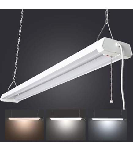 Amazon | 直管LED蛍光灯用照明器具 笠付トラフ型 40W形2灯用 LED蛍光灯