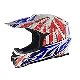 DGF ヘルメット四季モトクロスオフロードヘルメット男性と女性登山シェードセーフフルヘルメットDHダウンヒル (サイズ さいず : XL)