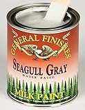 General Finishes PSGG Milk Paint, 1 pint, Seagull Gray [並行輸入品]