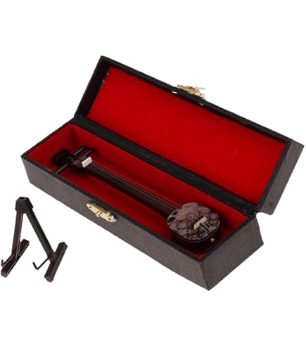 Amazon.co.jp: ミニチュア 三味線 1/12サイズ : おもちゃ