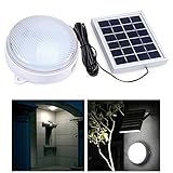 屋外ガーデンヤードのためのソーラーパワードリモートコントロールLEDウォールランプシーリングランプ