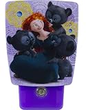 Disney Pixar Brave Wrap Around Shade Night Light 11751