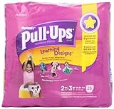 Huggies Pull-Ups Training Pants for Girls with Learning Designs, Jumbo Pack, Size 2T-3T, 26 ct by Hu