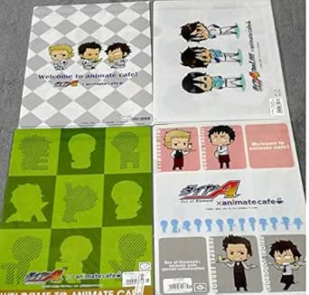 Amazon クリアファイル ダイヤのa アニメイトカフェ コラボ 4枚セット 沢村栄純 御幸一也 降谷暁 アニメ 萌えグッズ 通販