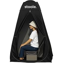 Amazon.co.jp: スツーレ 簡易テント 一人用 排便袋・凝固剤付 (1回分
