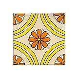 【ノーブランド品】[3月下旬頃～]メキシカンタイル10ｃｍ角6枚セット R8013