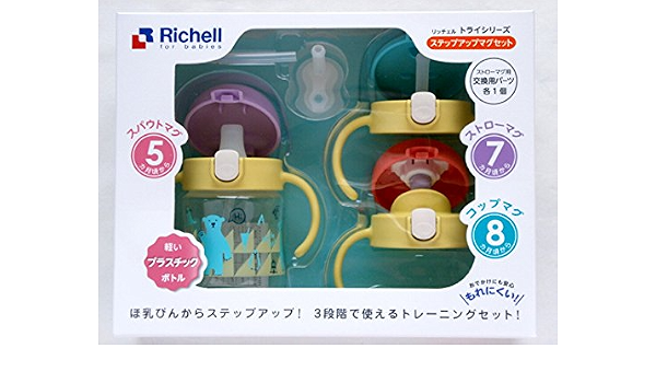 Amazon トレーニングマグカップ マグカップセットベビー ステップアップマグ ベビー食器 ストローマグ スパウトマグ 哺乳瓶出産祝い 離乳食 ギフト ブルー ベビーマグ ベビー マタニティ 通販