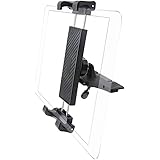 EXSHOW CDスロットかーマウント iPad車載ホルダー 車CDプレーヤー取り付けタブレットホルダー 片手で操作 ３６０度回転可 iPad Pro 12.9 11 10.5, iPad Air 5 4 3 2 1, iPad mini 5 4 3