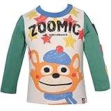 2016年 秋冬 ZOOMIC ART ズーミックアート 袖ポケット 長袖Ｔシャツ くま・パンダ・かえる アイボリー◇95cm