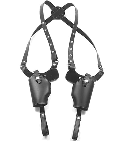 Amazon | East.A ホリゾンタル シルエットショルダーホルスター 2丁