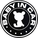 BABY IN CARマグネット（ホワイト）