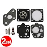 【FocusOne】2セット TKキャブレターリペアキット TK-03 互換品 【刈払機・草刈機・ブロワーなどに】 共立 カワサキ