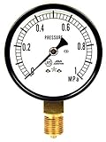 右下精器 汎用圧力計A75・G3/8 S-31・1.0MPA