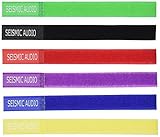 Seismic Audio - SA-V8LCR6 - Colored Velcro Cable Ties - 8 Inches - (Pack of 6) [並行輸入品]