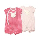 coeur a coeur(クーラクール) 半袖グレコ (70～80cm) キムラタンの子供服 (44154-161b) ピンク80
