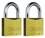 ABUS南京錠ツインパックby 65 / 40 ABUS