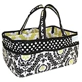 トレンドラボウェイバリーの台頭とシャインおむつキャディー、ブラック/ホワイト