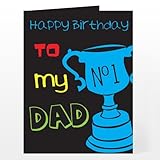 Personalised No. 1 Dad Card by Pmc - Personalised Cards