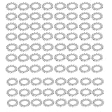 uxcell ロックワッシャー 8mm内径 炭素鋼 亜鉛メッキ 外部鋸歯状 80個入り