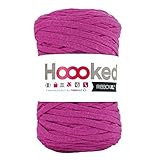 DMC Hoooked フックドゥ RIBBONXL リボンエックスエル 軽量 リサイクルヤーン 超極太 #801/SP4 CRAZY PLUM 250g 約120m DMC801
