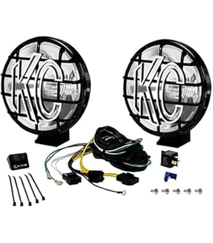 Amazon | KC HiLites 5102 6インチ ソフトライトカバー - ビニール