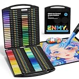 ENMY 80色 アクリルペイントマーカー ダイレクト液体ペイントマーカーペン ファブリックマーカー テキスタイル キャンバス ロック ガラス 木 紙 DIY ぬりえペン DIYクラフト用品用