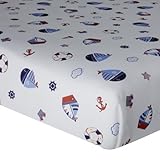 Bedtime Originals Sail Away Sheet (Discontinued by Manufacturer) by Bedtime Originals [並行輸入品]
