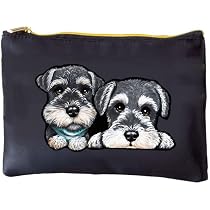 Amazon | 犬 ポーチ/シュナウザー/ミニチュアシュナウザー 201 /雑貨