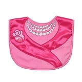 green sprouts Dress Up Waterproof Absorbent Bib, Girl, 3-12 Months by green sprouts