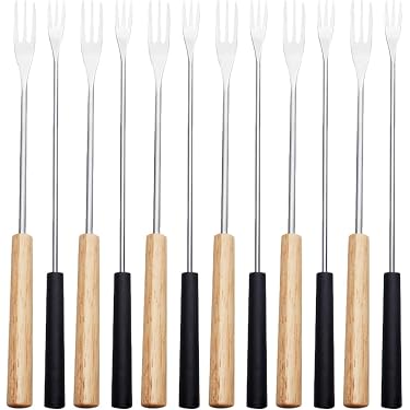 新品 12本セット 天然木 フォンデュフォーク 木製 ウォールナット フォーク Amazon.co.jp 売れ筋ランキング: フォンデュフォーク の中で最も人気の