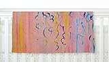 KESS InHouse Ebi Emporium Cotton Candy Whispers Pink Painting Fleece Baby Blanket 40 x 30 [並行輸入品]