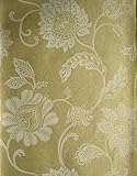 Brewster 2686-51901 Emmaline Gold Jacobean Wallpaper [並行輸入品]