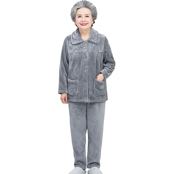 Amazon | [kzzkoo] 冬パジャマ レディース 部屋着 上下セット