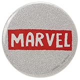 MARVEL マーベル ロゴ 缶バッジ レッド SPTB3343EM