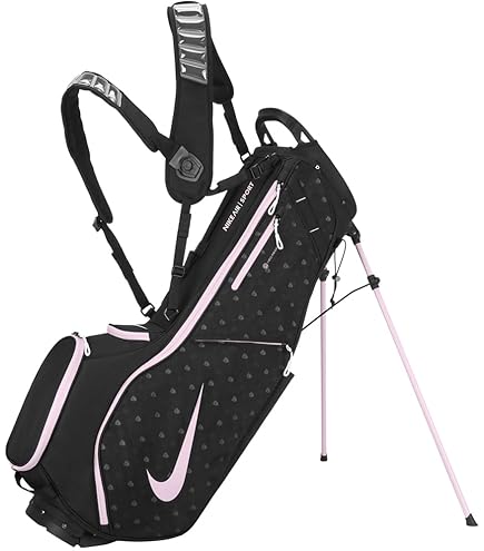 Amazon | ナイキ(NIKE) ゴルフバッグ ブラック×ボルト フリーサイズ