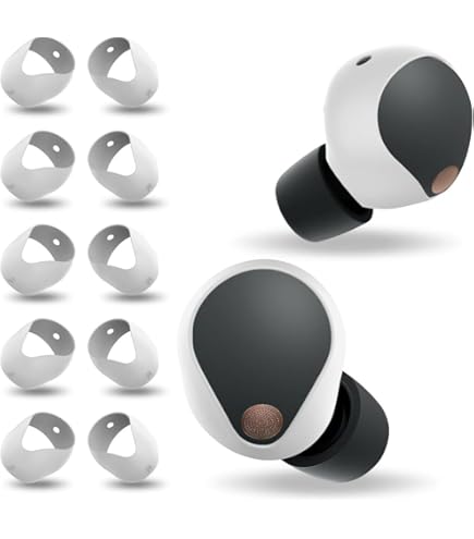 ソニー WF-1000XM5 ワイヤレスイヤホン(低反発イヤーピース付) イヤーピース SONY用 WF‐1000xm5用 WF‐1000xm4用 WF-C700N用 6セット12